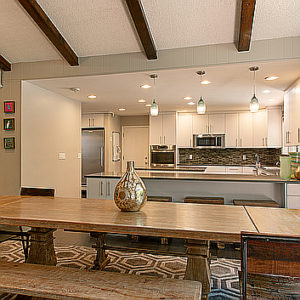 Dining room at Eva Carlston Academy