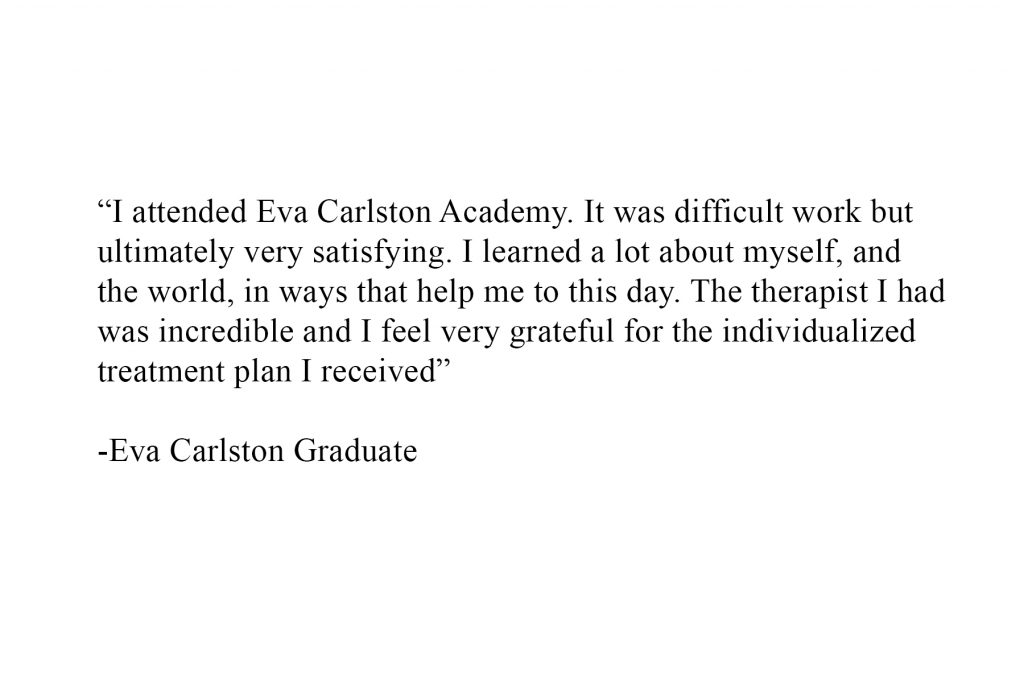 Eva Carlston Academy testimonial